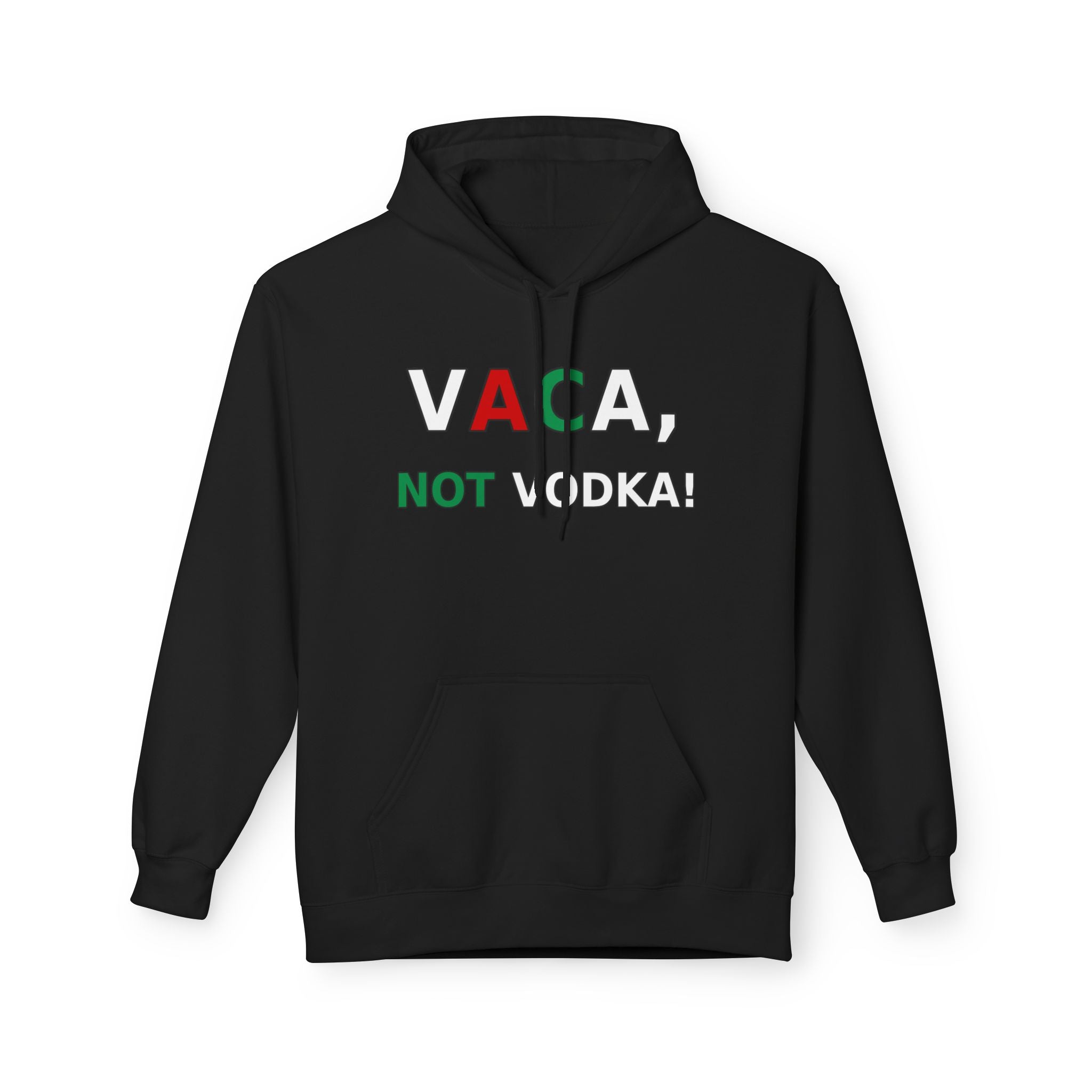 Vaca, Not Vodka! 😂 | Funny Spanish Misheard Phrase T-Shirt